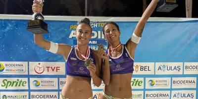 Merve, Çeşme'de ikincilik kürsüsünde