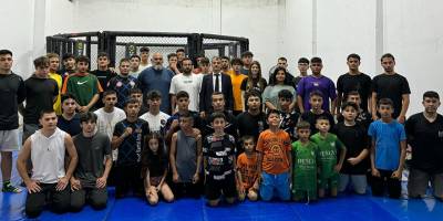 Dörtyol’daki güreş salonunda çalışmalar yapıldı