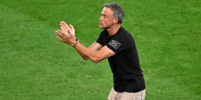 Luis Enrique'nin köprücük kemiği kırıldı