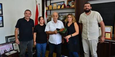 Denizli Spor Kulübü'nden Lefke Belediyesi’ne ziyaret