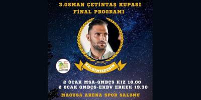 Osman Çetintaş Kupası, 2 Ocak’ta sahiplerini bulacak