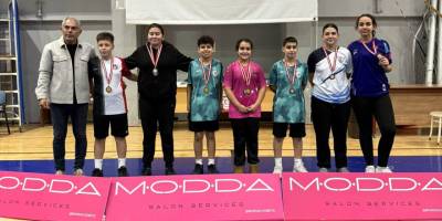 Badmintonda 15 Yaş Altı Turnuvası tamamlandı