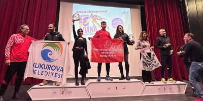 Tazegül, Adana’da yaş grubunda birinci