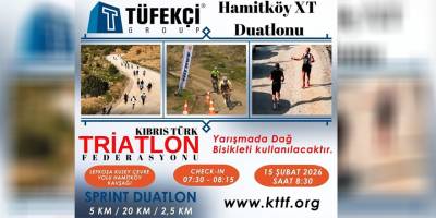 2. Tüfekçi XT Hamitköy Duatlonu Pazar günü yapılacak