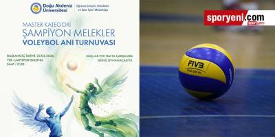 DAÜ’de Şampiyon Melekler Voleybol Anı Turnuvası başlıyor