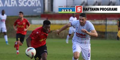 Futbolda haftanın programı