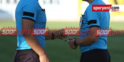 Haftanın hakemleri açıklandı