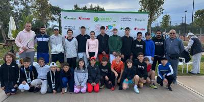 Tenisçi gençlerimiz TEN-PRO sahnesinde