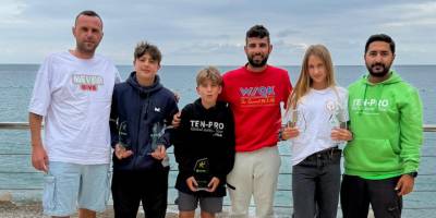 Genç raketler Antalya'da parladı