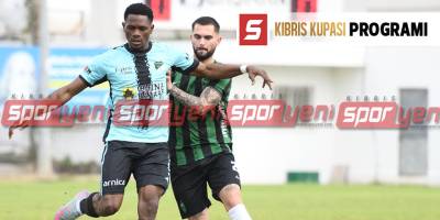 Kıbrıs Kupası yarı final programı