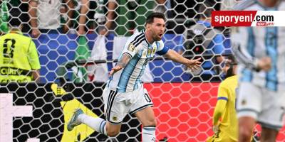 Messi "Dünya Kupası'nda en çok gol atan" ikinci oyuncu oldu