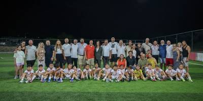 28. Naci Talat Halı Saha Futbol Anı Turnuvası’nda çocuklar sahaya çıktı
