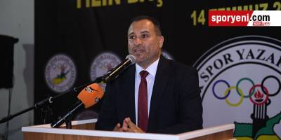“Sporumuza değer katan herkese teşekkür ediyorum”