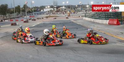 Karting hız kesmiyor