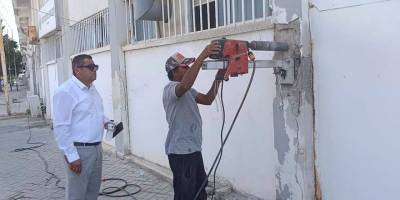 Atatürk Stadı'nda karot testi yapılıyor