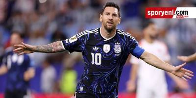 Messi’den milli veda
