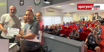 Antrenörlerin mazeret semineri tamamlandı
