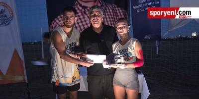 DAÜ-GMB Plaj Tenis Turnuvası tamamlandı
