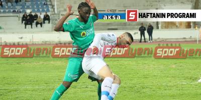 Futbolda haftanın programı