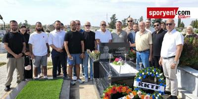Kasapoğlu, kabri başında anıldı