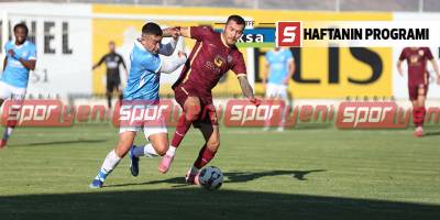 Futbolda haftanın programı