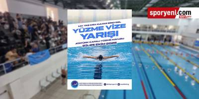 Yüzmede üç günlük yarış heyecanı başlıyor