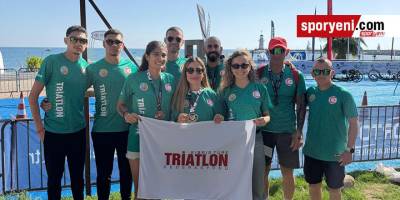 Triatletlerimiz Alanya’da kürsüde