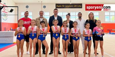 Cimnastikte, Minikler KKTC Şampiyonası yapıldı
