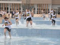 Renkli görüntülere sahne oldu