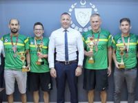 Cahitoğlu Ares’i kutladı