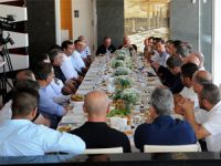 Özgürgün, kulüp başkanlarıyla kahvaltı yaptı