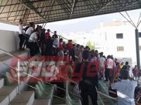 Ozanköy tribünleri gerildi