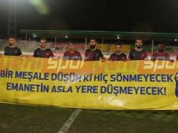 "Bir meşale düşün ki..."