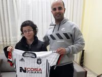 Yenicami formasını teslim ettik