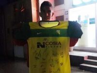 Binatlı formasını teslim ettik