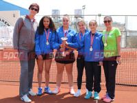 Teniste şampiyonlar Levent ve TMK